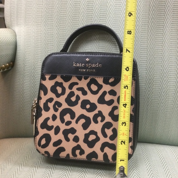 Kate Spade Crossbody Leopard Print Leather Bag - Picture 7 of 7